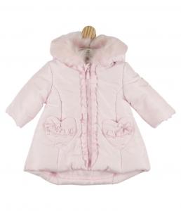 Mintini MB4442  MB4442 Pink Quilted Coat (3-9 months)