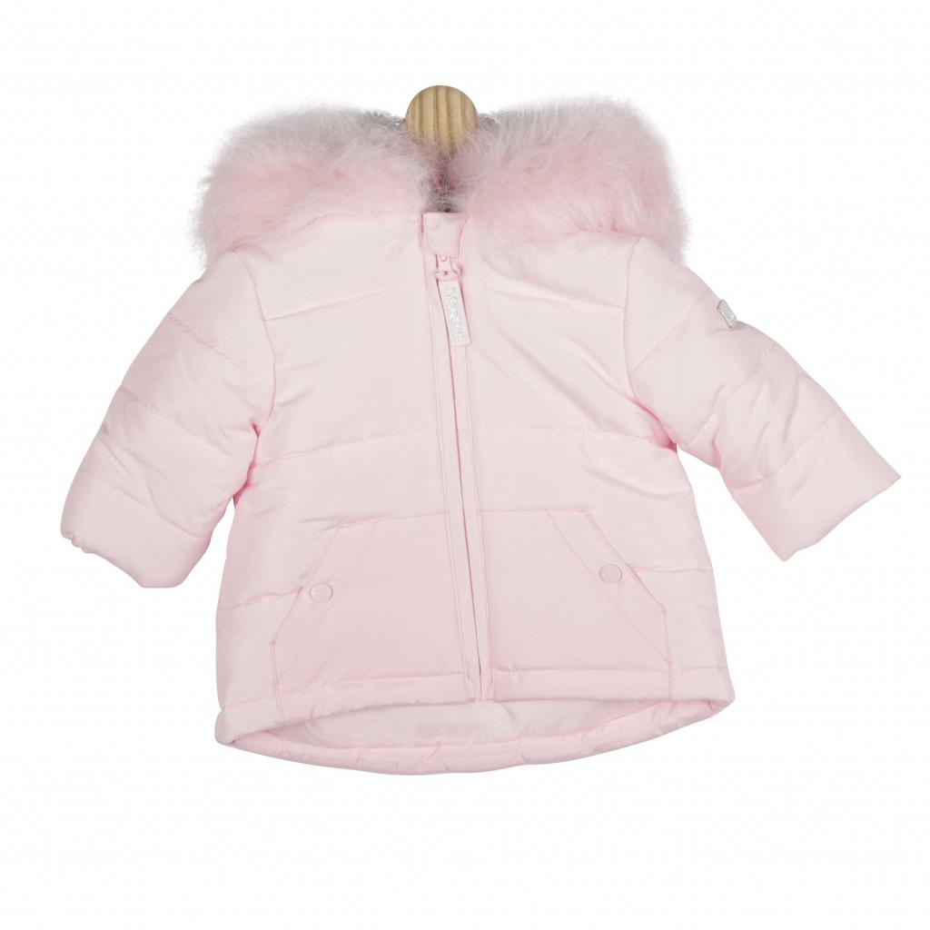 Mintini   MB4700 Pink Microfibre Jacket (3-9  months)