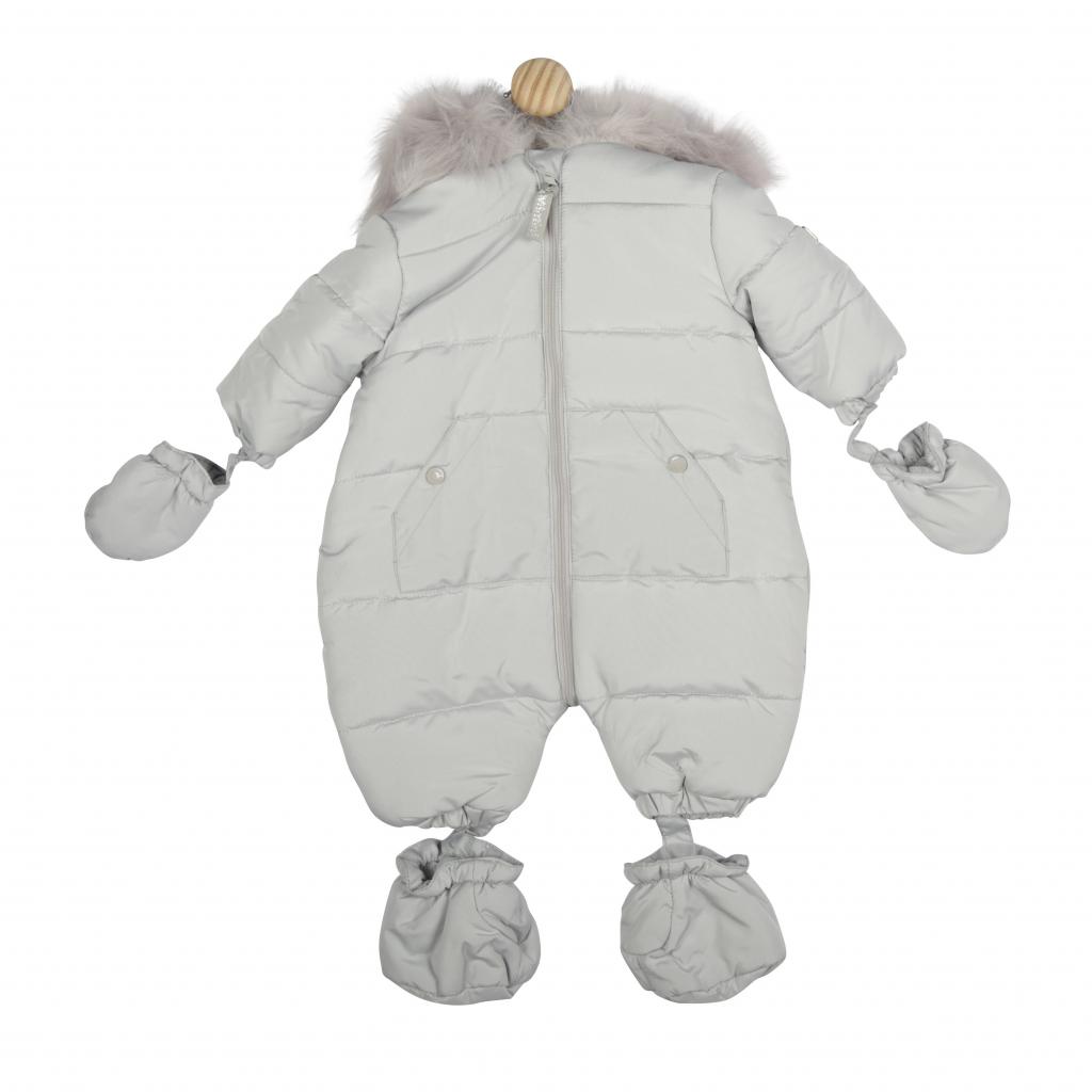 Mintini   MB4703A Microfibre snowsuit (12-24  months)