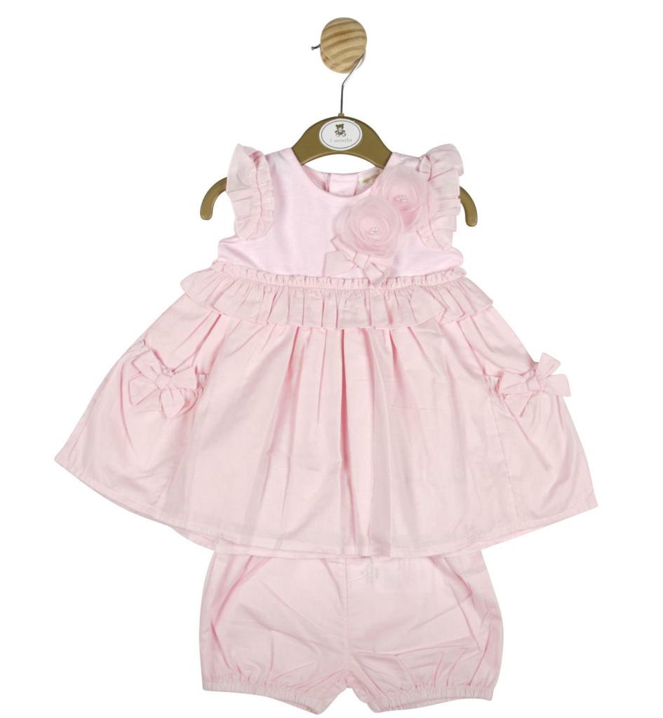 Mintini China  MB4773 Dress and Bloomer( 3-9 months)