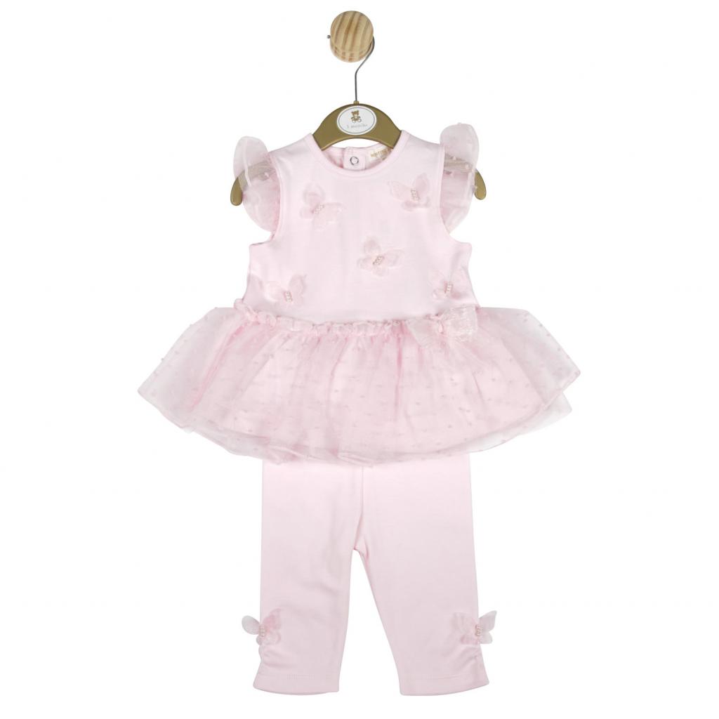 Mintini China  MB4789A Butterfly Tunic Set ( 12-24 months)