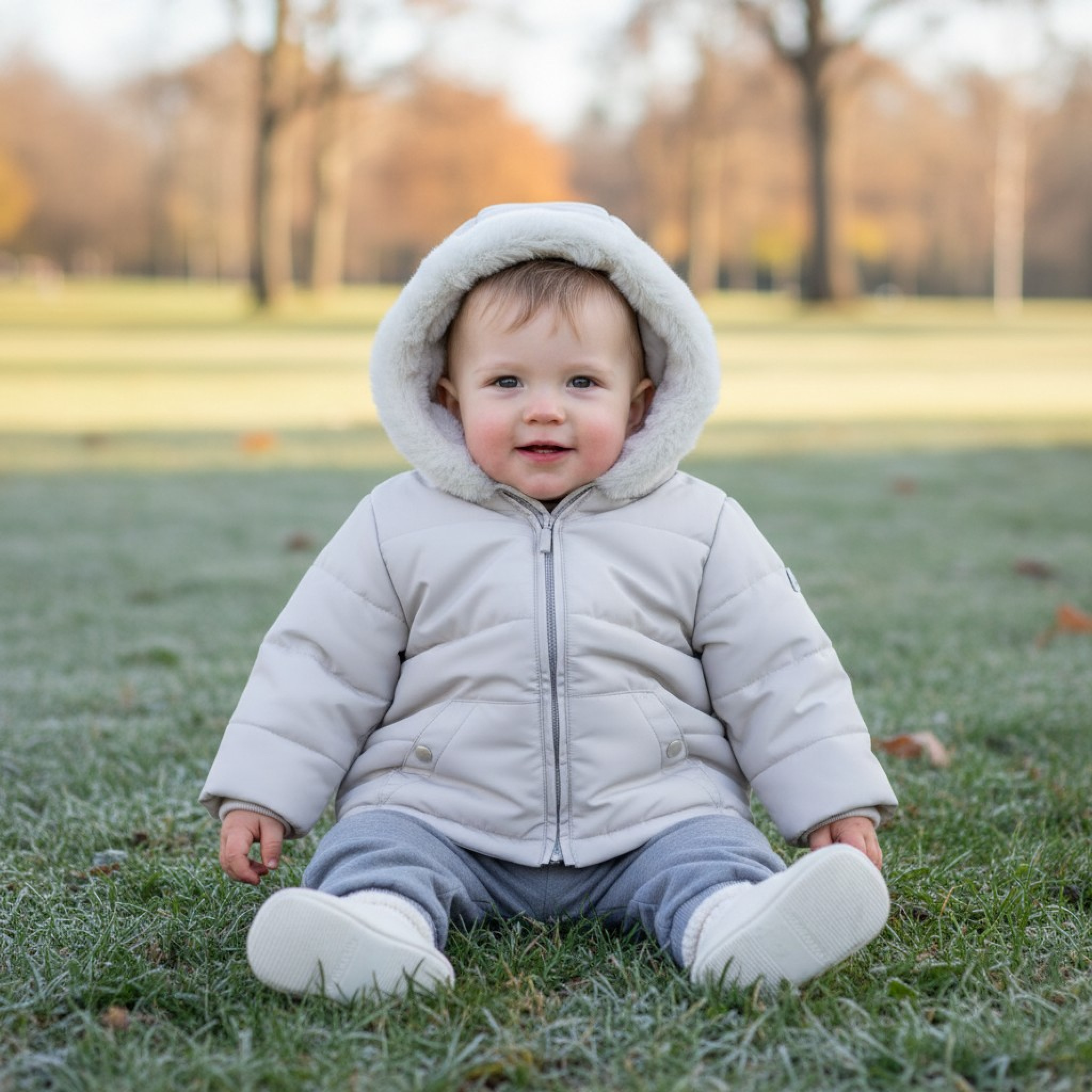 Mintini MB4962 5056590100168 MB4962 Grey Winter Coat (3-9 months)