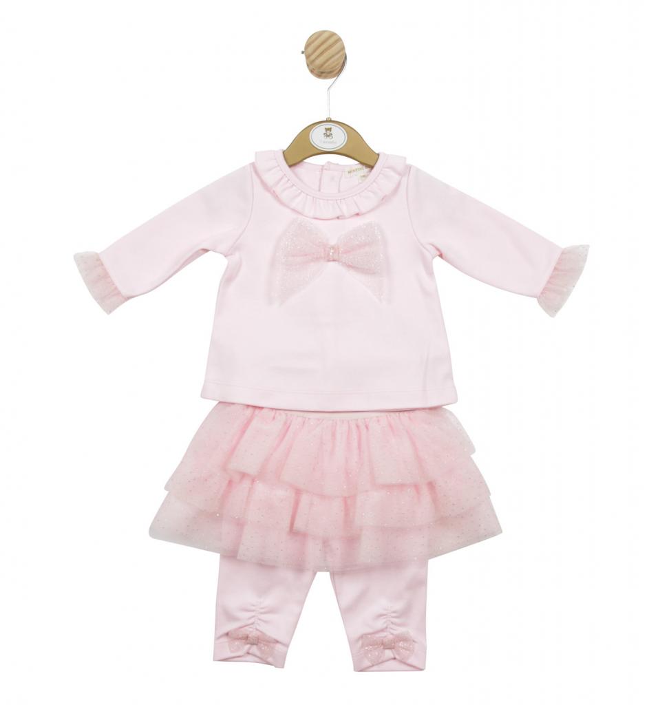 Mintini MB5175  MB5054 Sparkle and Tutu trouser set( 3-9 months)