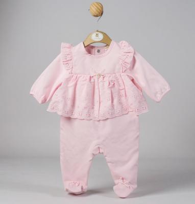 MB5207P  Broderie Anglaise All in One  (1-6 months)
