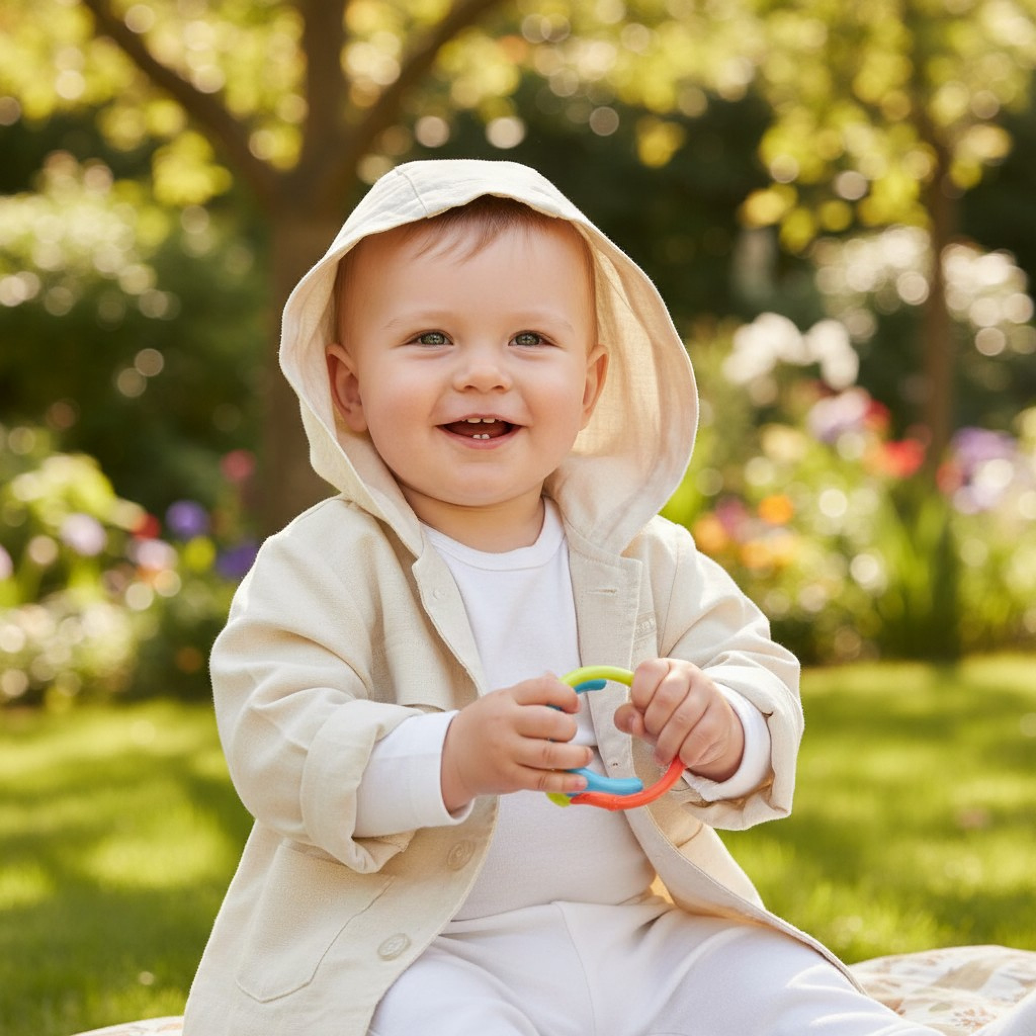 Mintini MB5260 5056590114622 MB5260 Linen Jacket (3-9 months)