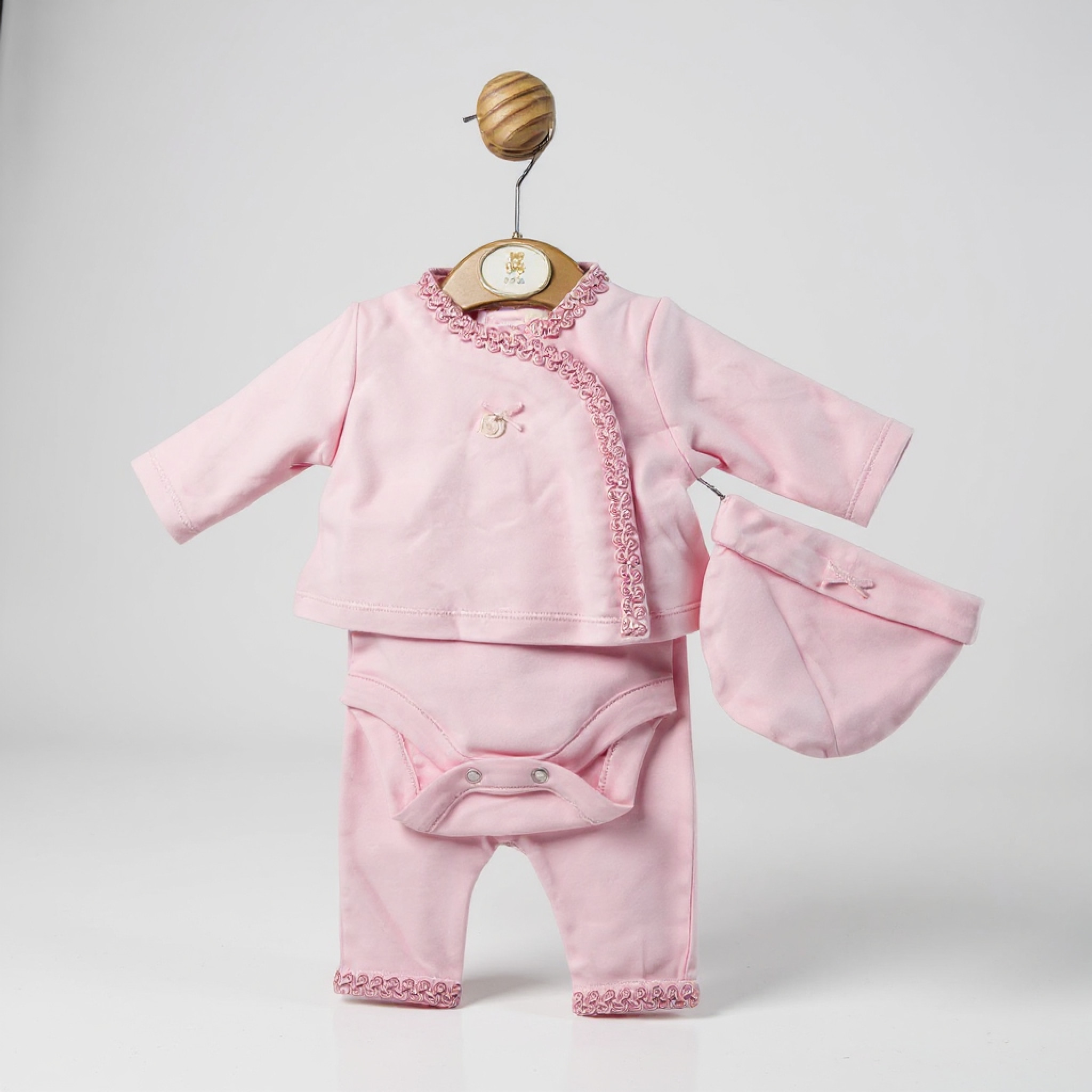 Mintini MB5381 MB5376-NB Brocade Four Piece(Newborn)