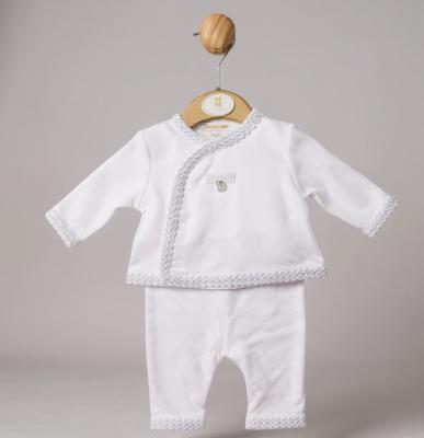 MB5389A  Brocade Trousers and Top  (1-6 months)