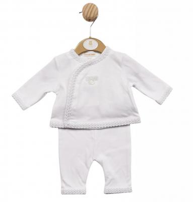 Mintini MB5379A 5056590117425 MB5389A Brocade Trousers and Top (1-6 months)