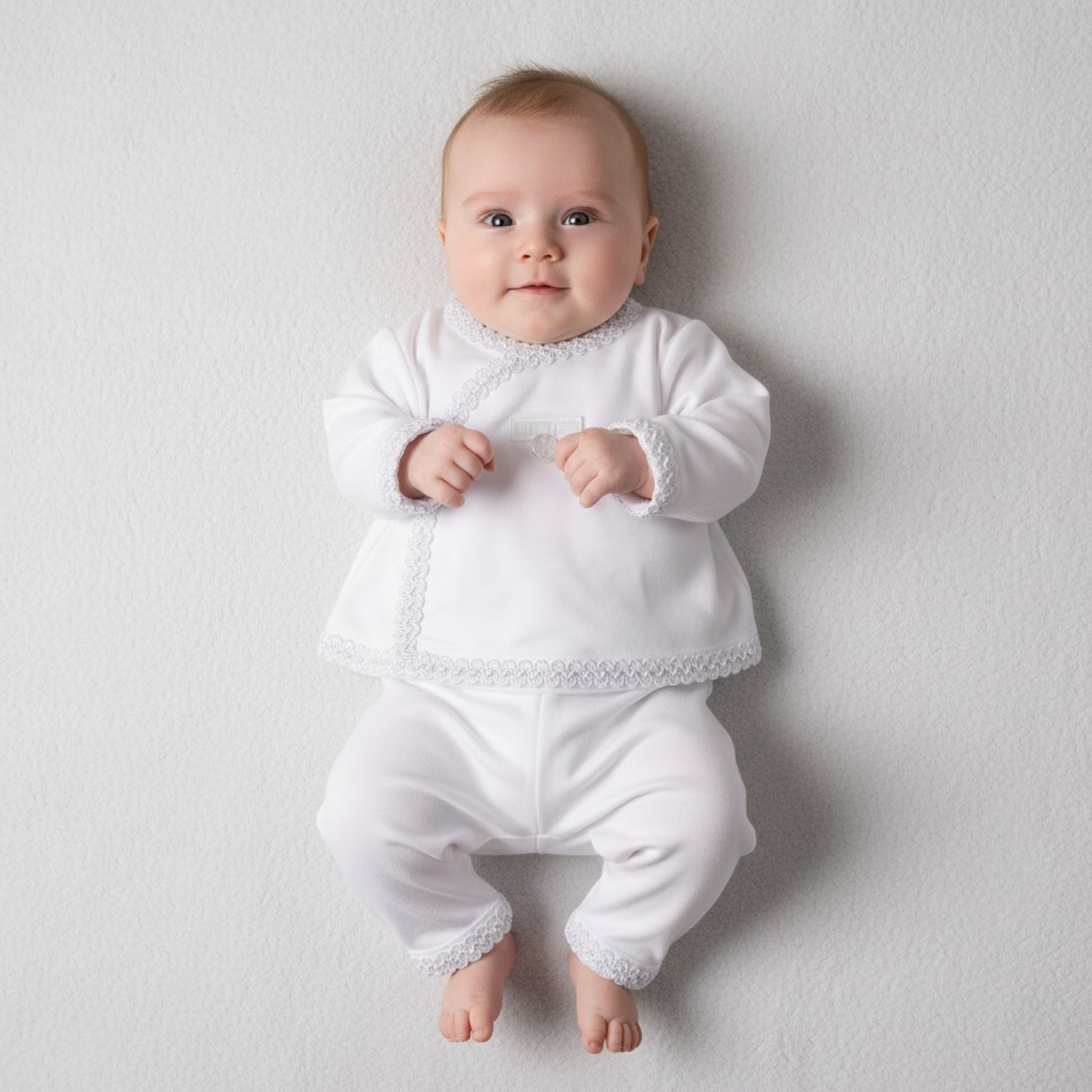 Mintini MB5379A 5056590117425 MB5389 Brocade Trousers and Top (1-6 months)