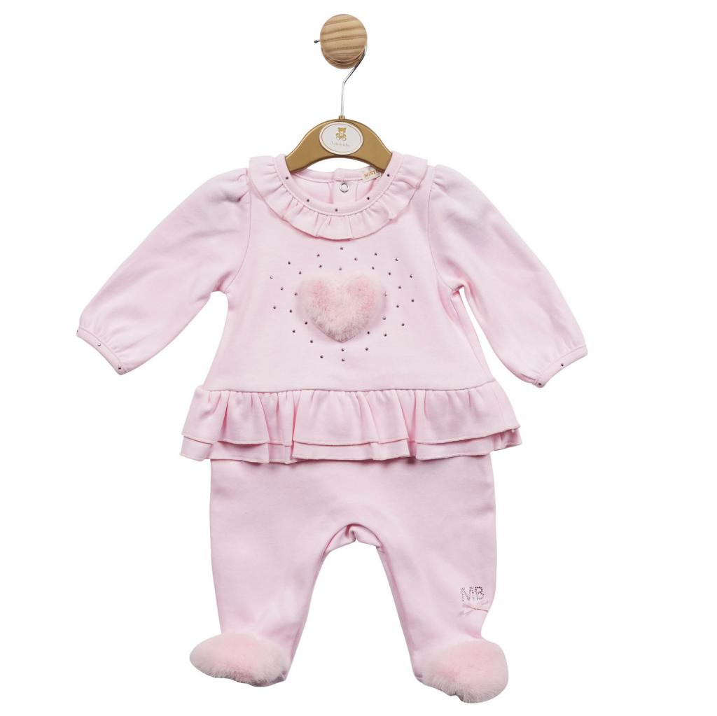 Mintini MB5536 505690120203 MB5536 Fluffy Heart All In One (1-6 months)