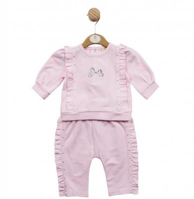 Mintini   MB5547A Diamante Frill Jog Set (12-24 months)