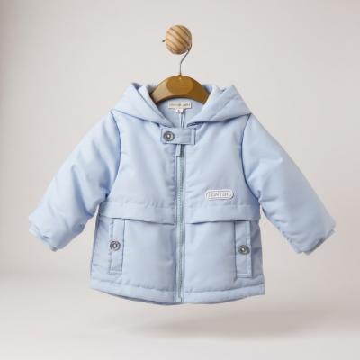 Mintini MB5608 5056590122764 MB5608S Spring Summer Weight Blue Padded Coat (3-9 months)