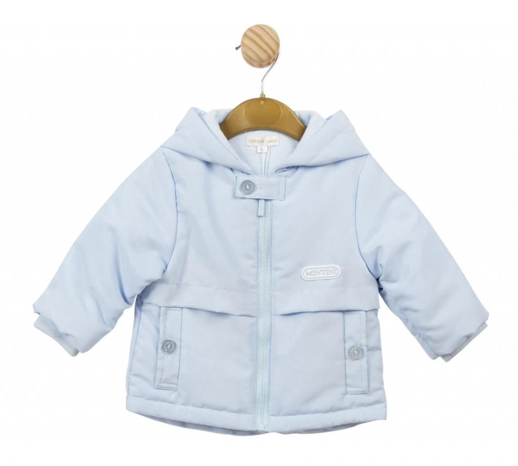 Mintini MB5608 5056590122764 MB5608 Sky Blue Summer Padded Coat (3-9 months)