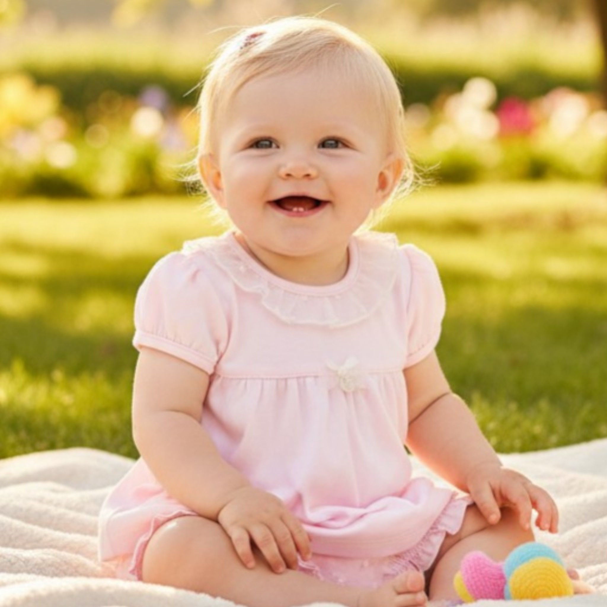 Mintini MB5654 5056590124782 MB5654 Smocked and Dotty Bloomer Set (3-9 months)