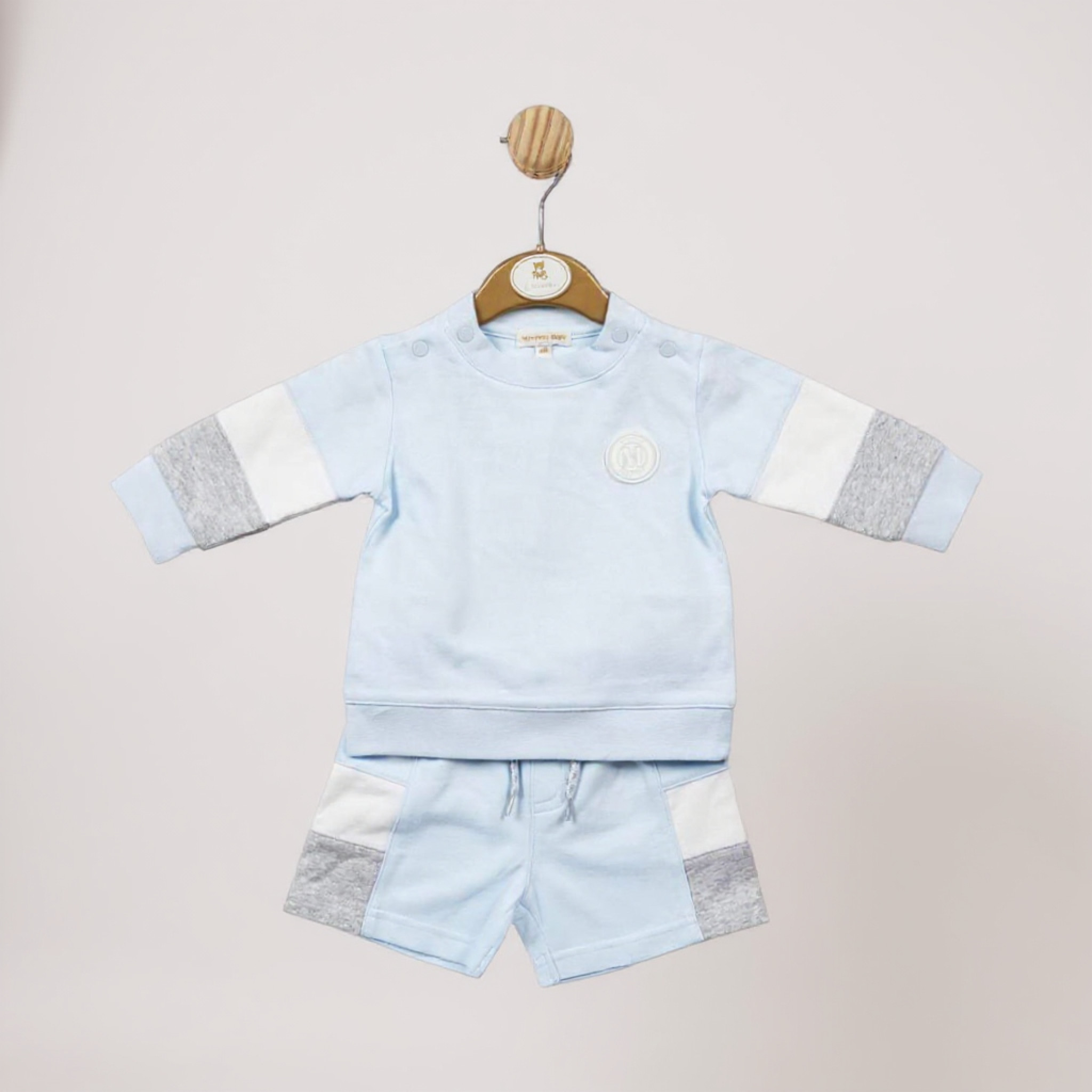 Mintini MB5791 MB5791 Colour Block Shorts Set (3-9 months)