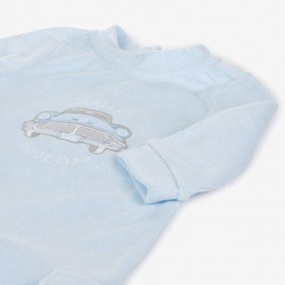 Mintini MB5806 5056590130912 MB5806 Towelling "Car" Romper (1-9 months)