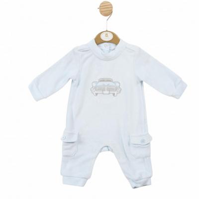 Mintini MB5806 5056590130912 MB5806 Towelling "Car" Romper (1-9 months)