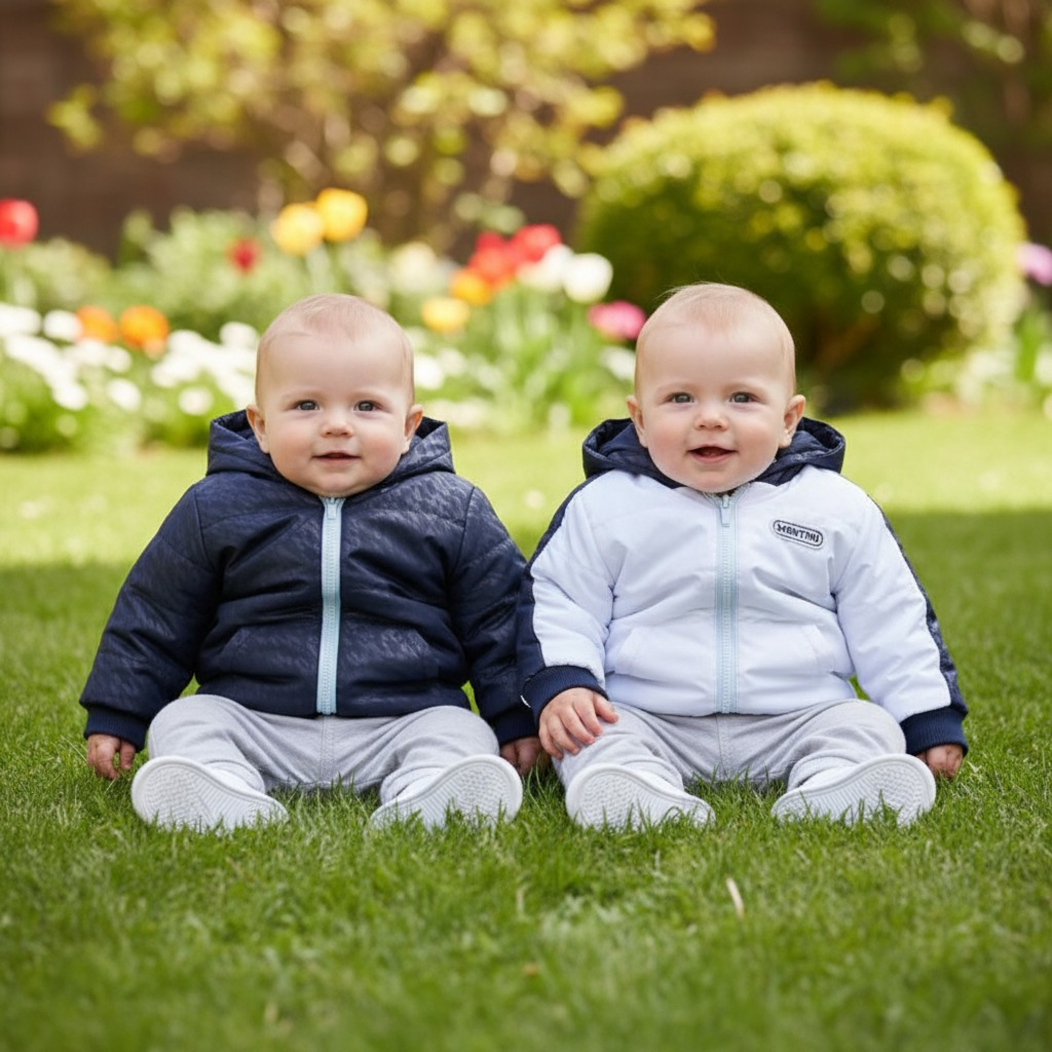Mintini MB5907  MB5907S Reversible Hooded Winter Coat (3-9 months)