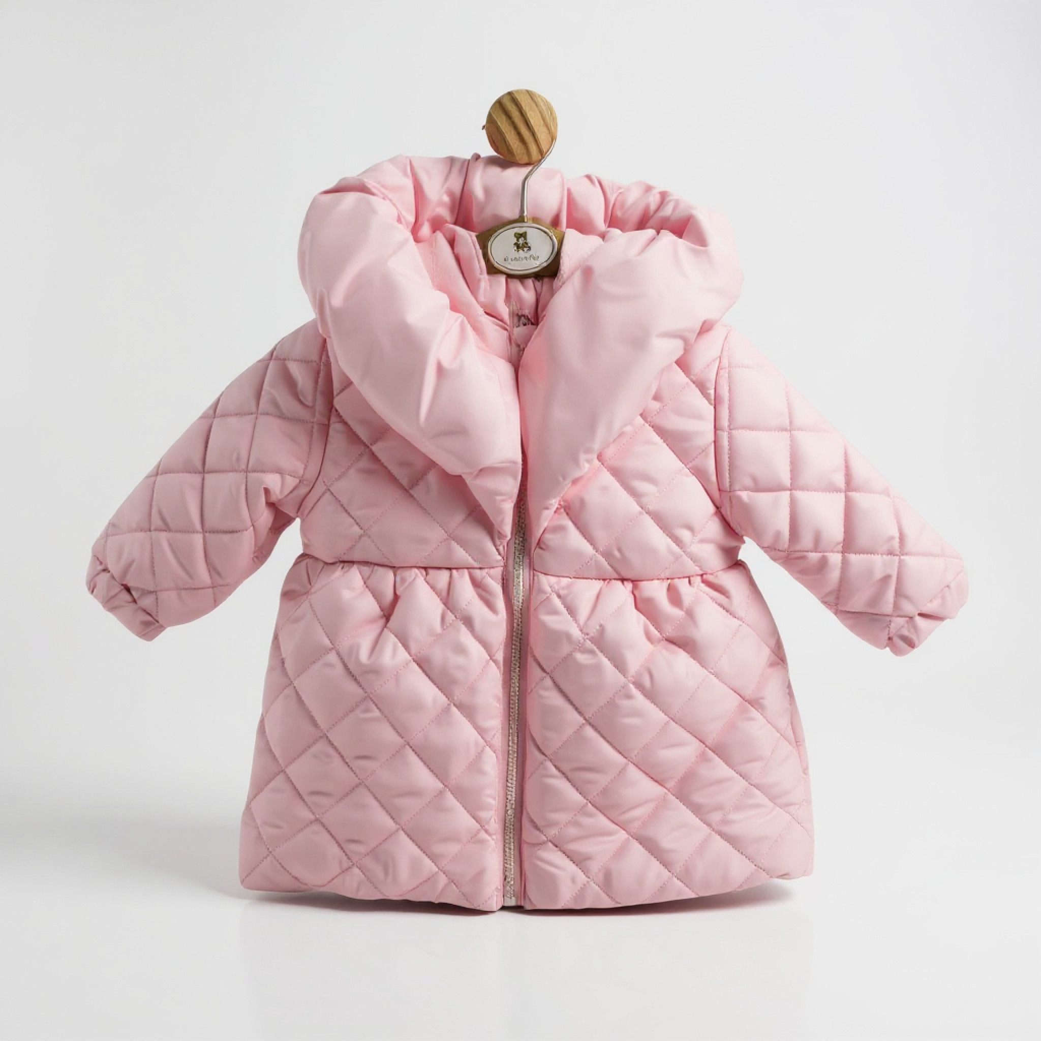 Mintini MB5928B  MB5928BP Pink Quilted Coat (3-5 years)