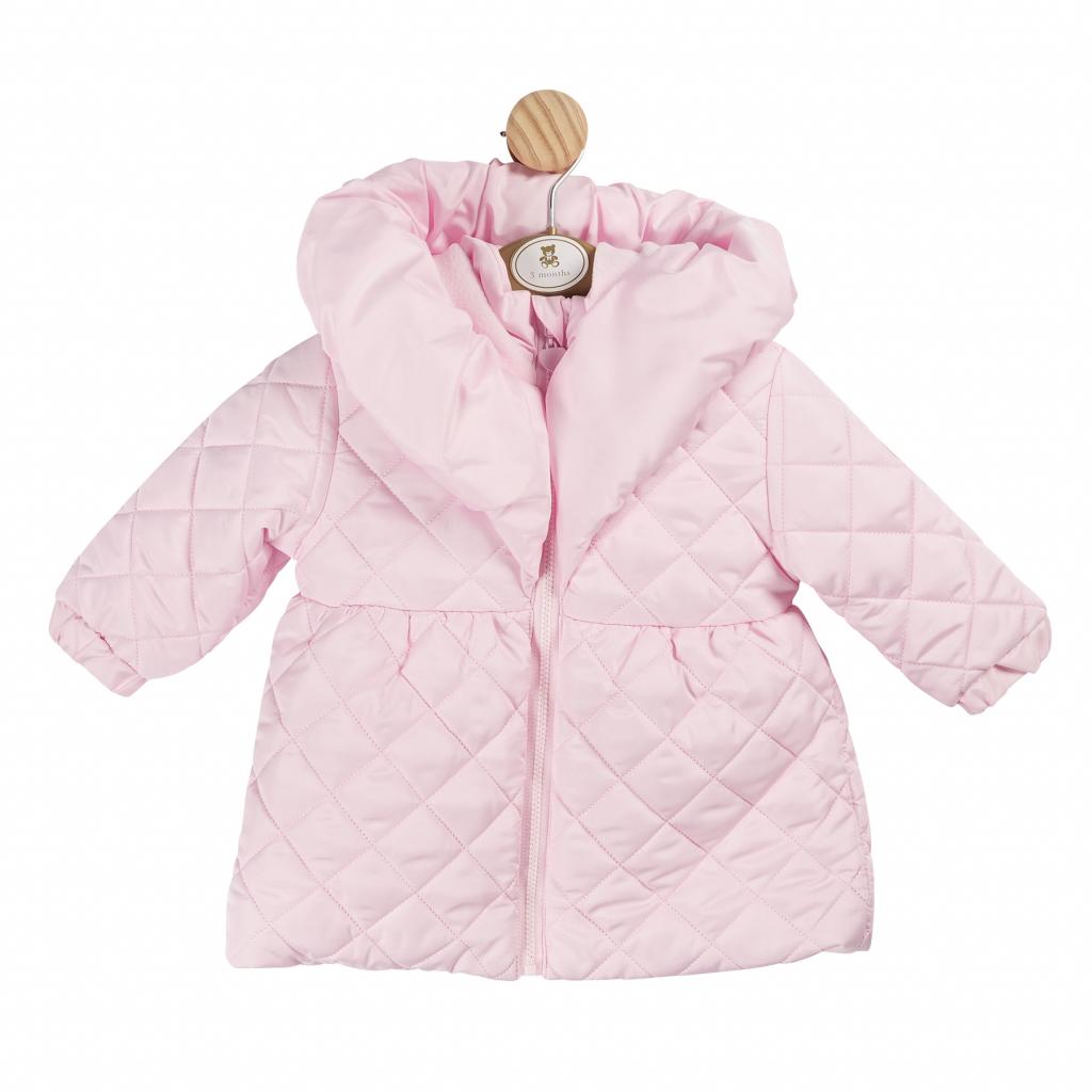 Mintini MB5928A  MB5928A Pink Quilted Coat (12-24 months)