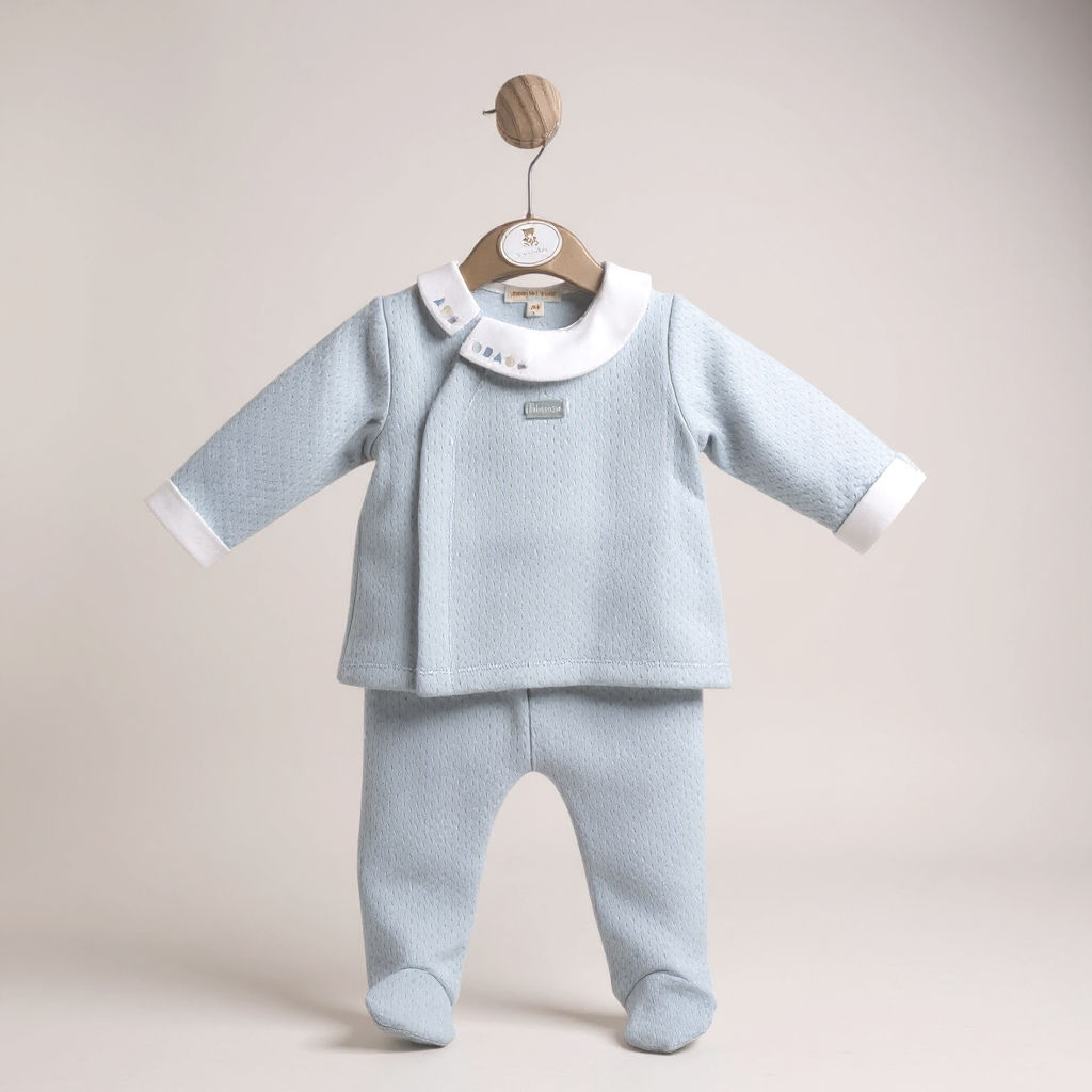 Mintini MB5967  MB5967B Pointelle All In One (1-6 months)