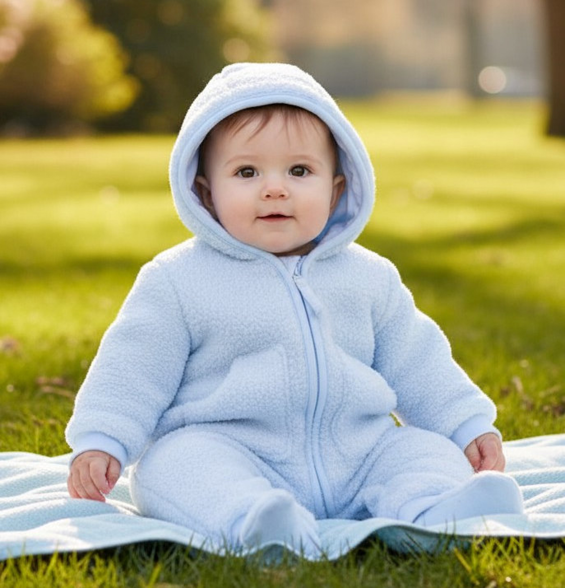 Mintini MB6024  MB6024S Fleece Pram Suit (3-12 months)