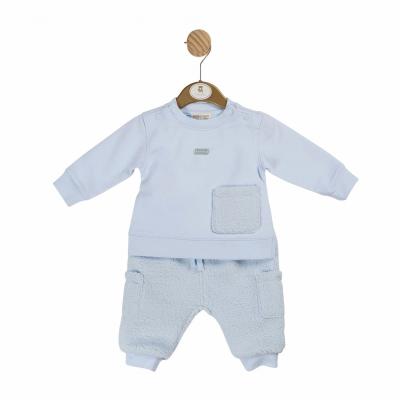Mintini MB6027 MB6027 Colour Block Two Piece Set (3-9 months)