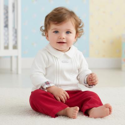 MB6074A   Warm Lined Baby Cord Two Piece Set  (12-24 months)