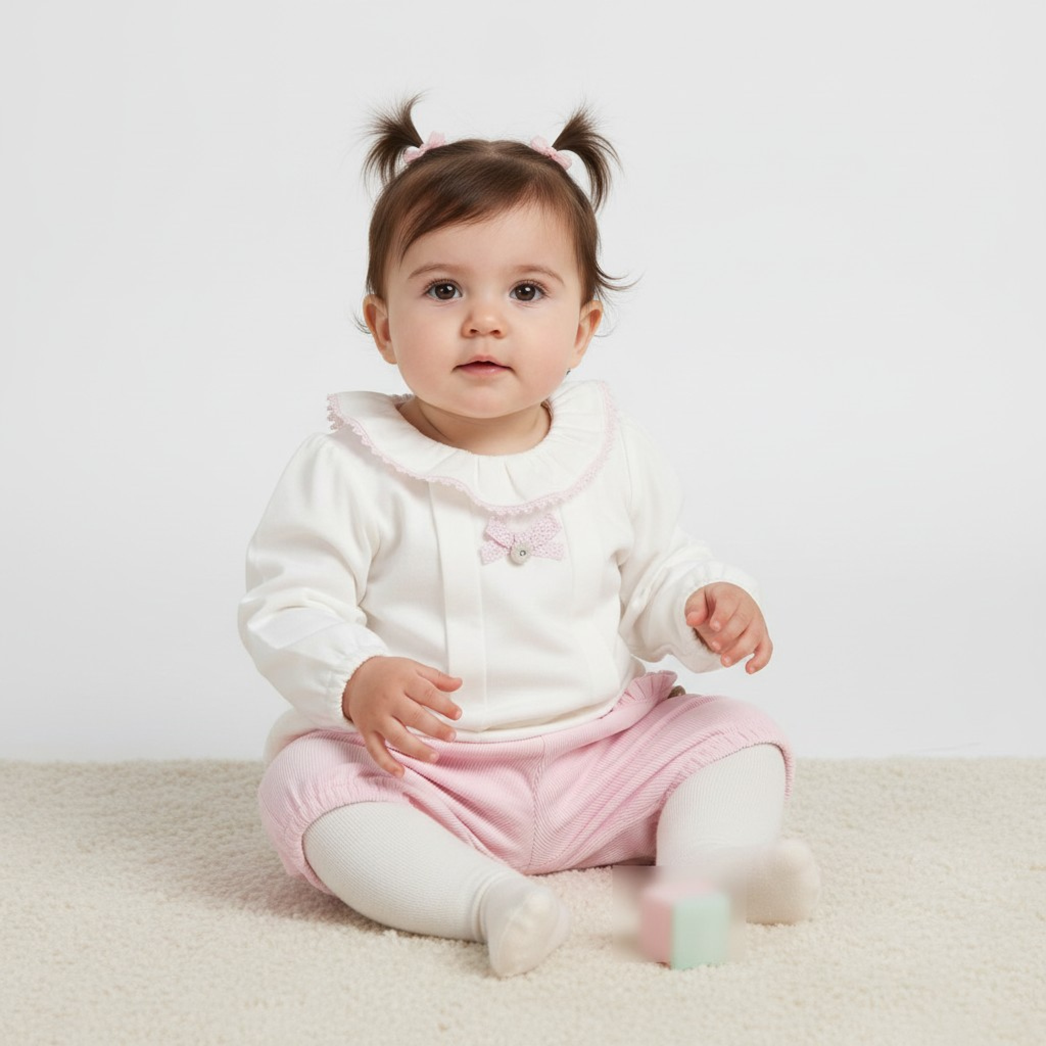 Mintini MB6109A 12m = 5056590138352, 18m = 5056590138369, 24m = 5056590138376 MB6109-A  Warm Lined Baby Cord Bloomer Set (12-24 months)