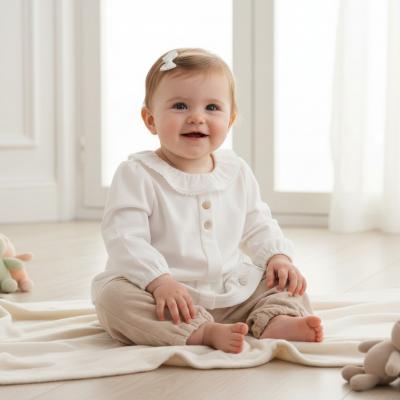 MB6117T   Warm Lined Baby Cord Two Piece Set  (3-9 months)