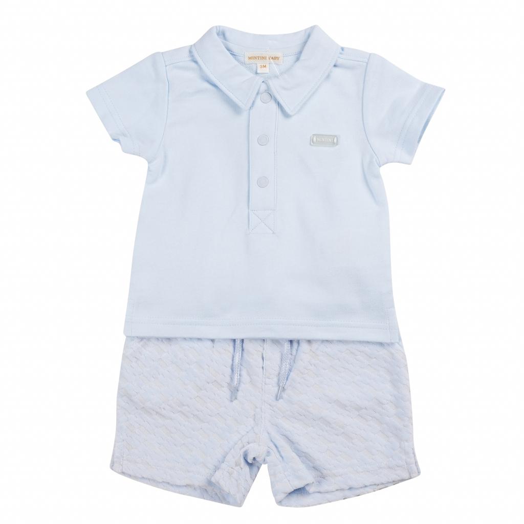 Mintini MB6302A 5056590143738 MB6302A Polo Short Set (12-24 months)