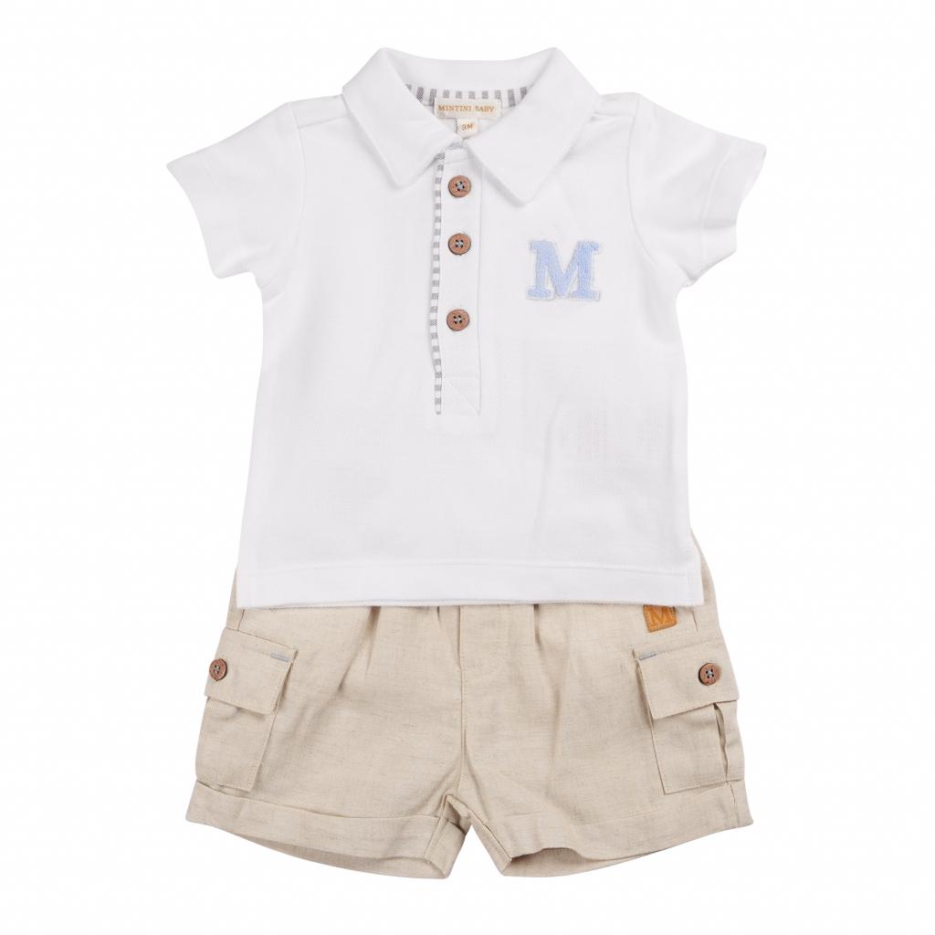 Mintini MB6317E  MMB6317E Mintini Logo Shorts Set (3-5 years)