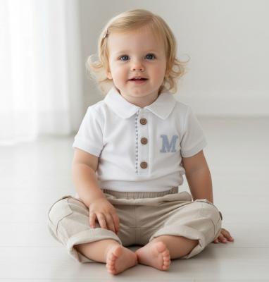 MB6319C  Mintini Logo Trousers Set  (3-9 months)