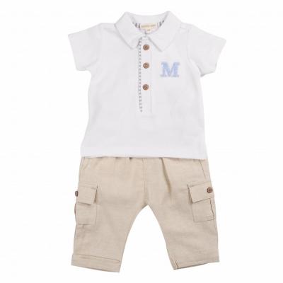 Mintini MB6319D 5056590145138 MB6319D Mintini Logo Trousers Set (12-24 months)