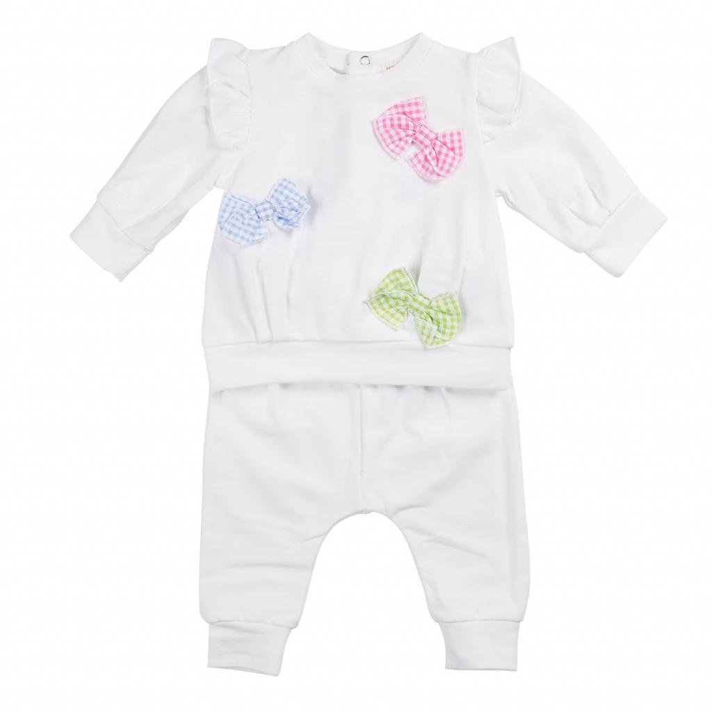 Mintini MB6420A 5056590164872 MB6420A Colourful bow Jog Set( 12-24 months)