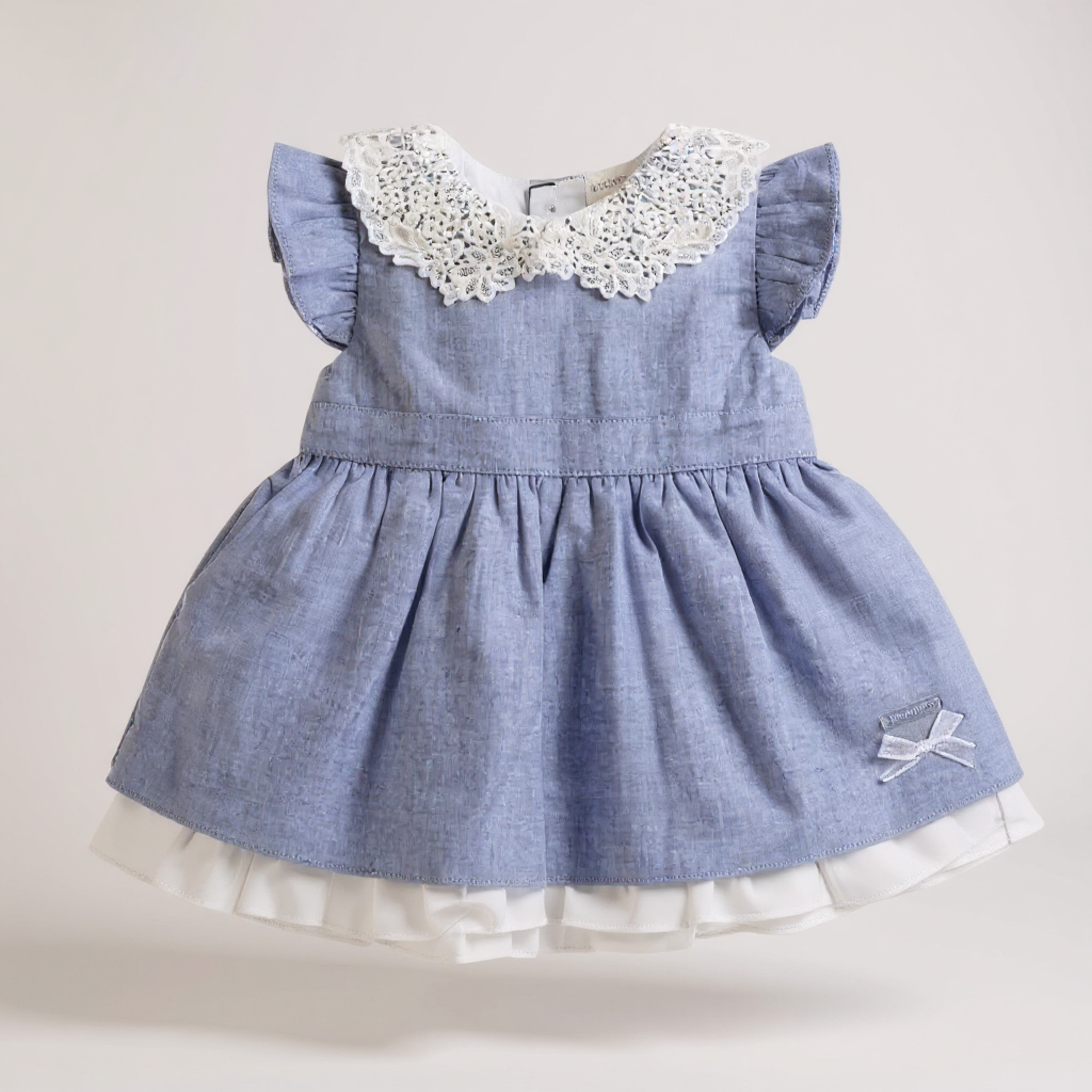 Mintini MB6435A MB6435-A Lace Dress (12-24 months)