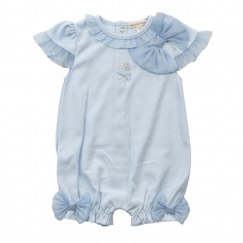 Mintini MB6493 5056590151658 MB6493 Bow Romper (3-12 months)