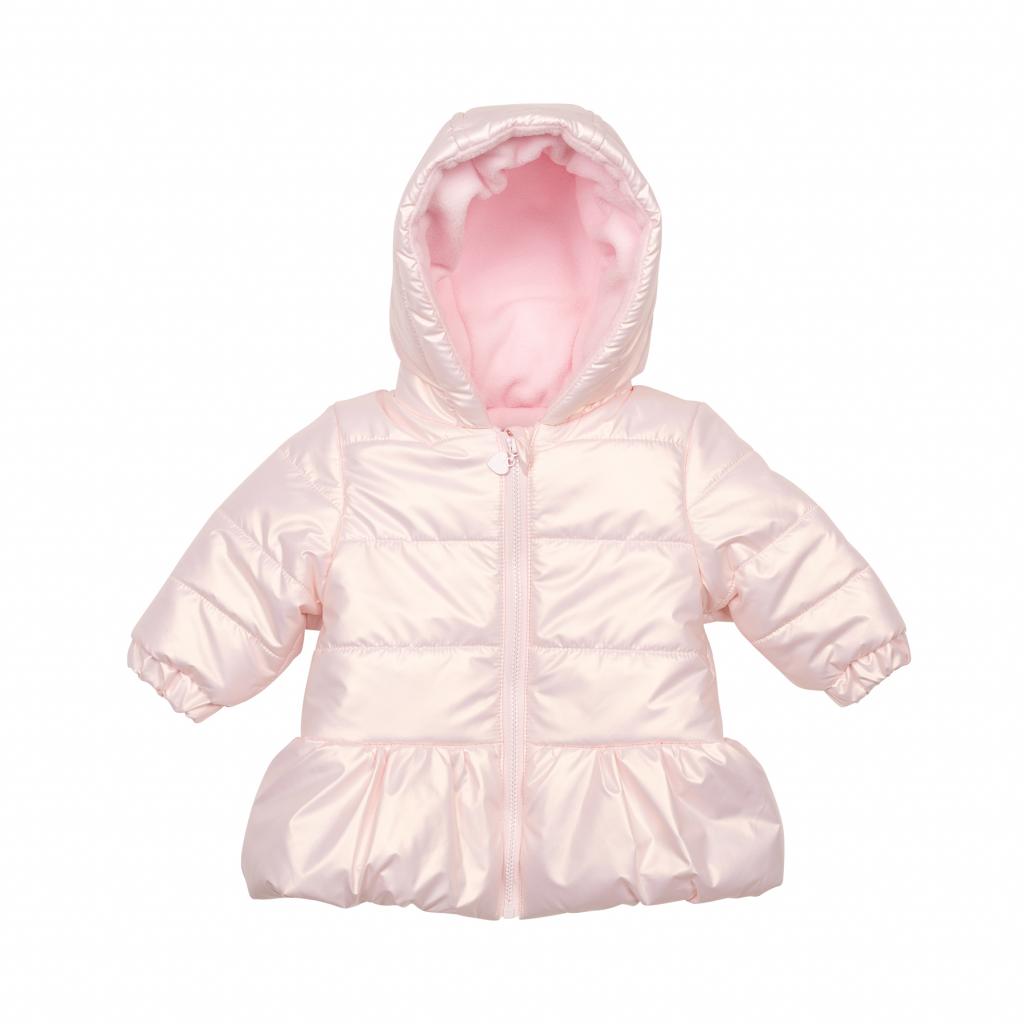 Mintini MB6530B  MB6530B Pink pearlised Coat (3-5 years)