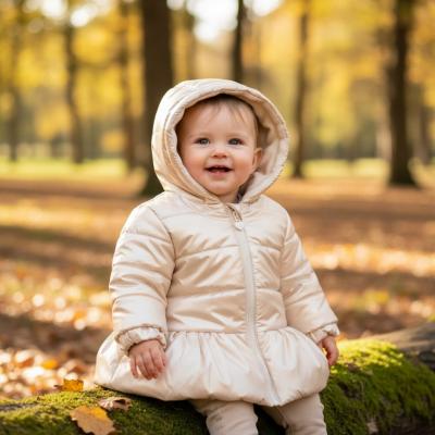 MB6533 Gold Pearlised Winter Coat (3-9 months)