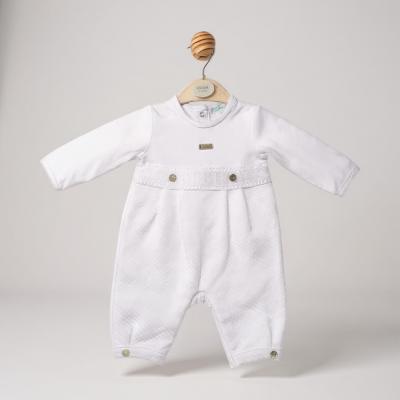 Mintini MB5341  MB6541 Diamond Detail Romper (1-6 months)