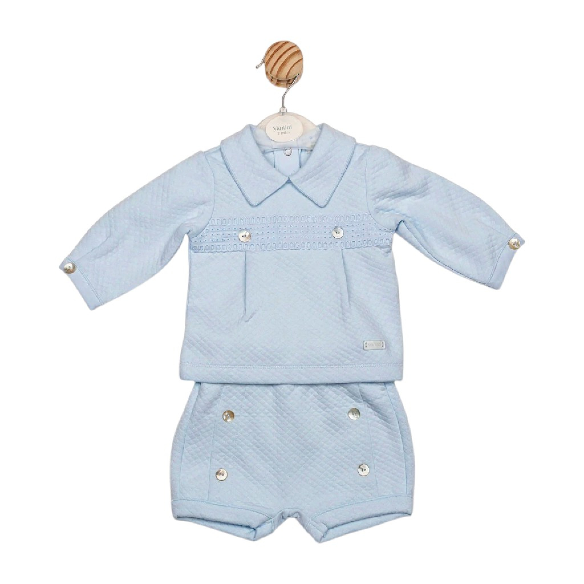 Mintini MB6553  MB6553S Diamond Bloomer Short Set (3-12 months)