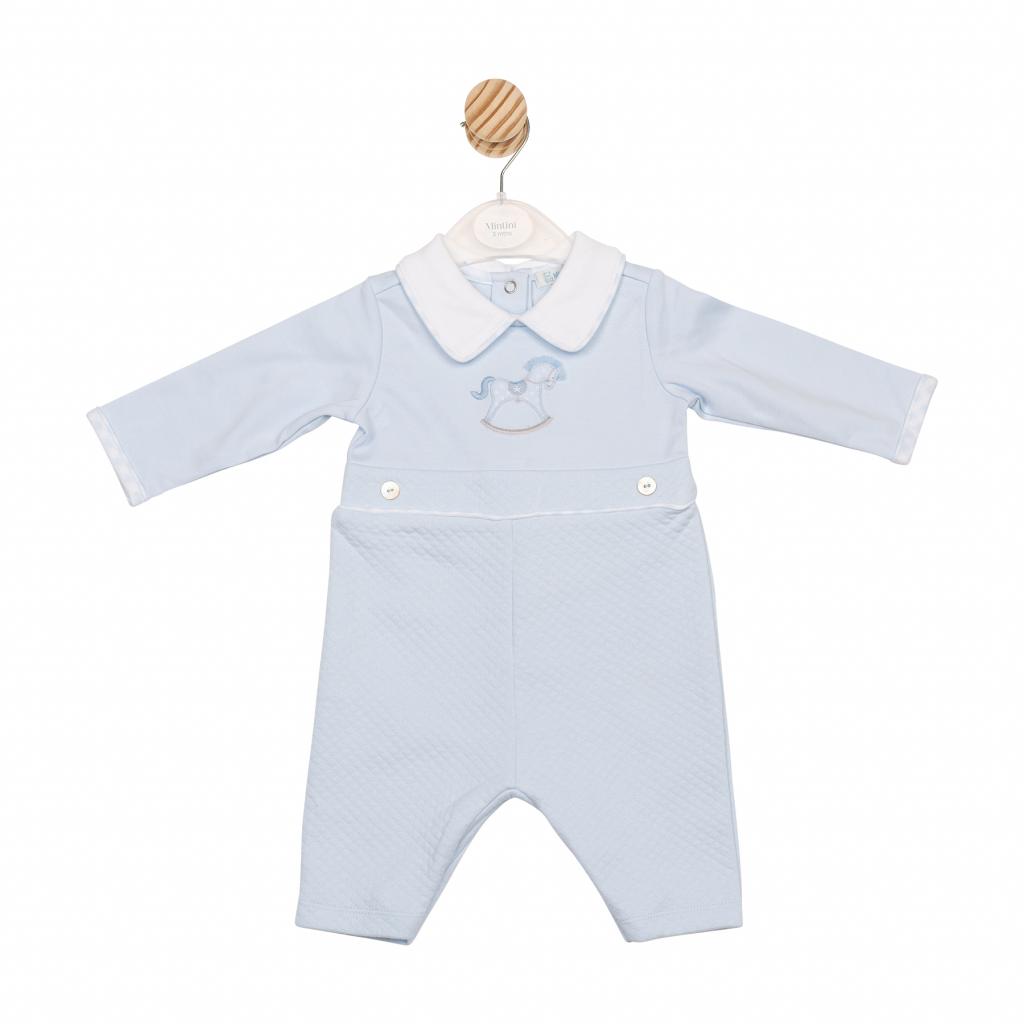 Mintini MB6557  MB6557 Rocking Horse Romper  (3-12 months)