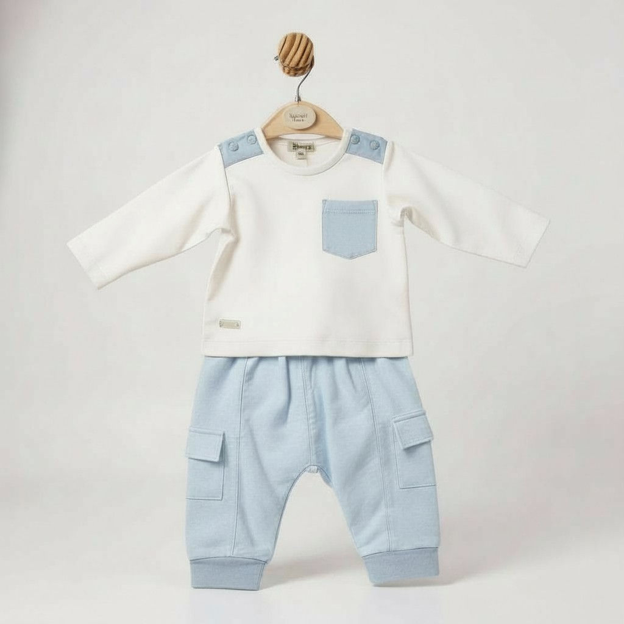 Mintini MB6601A  MB6601A Pocket Top and Trousers (12-24 months)
