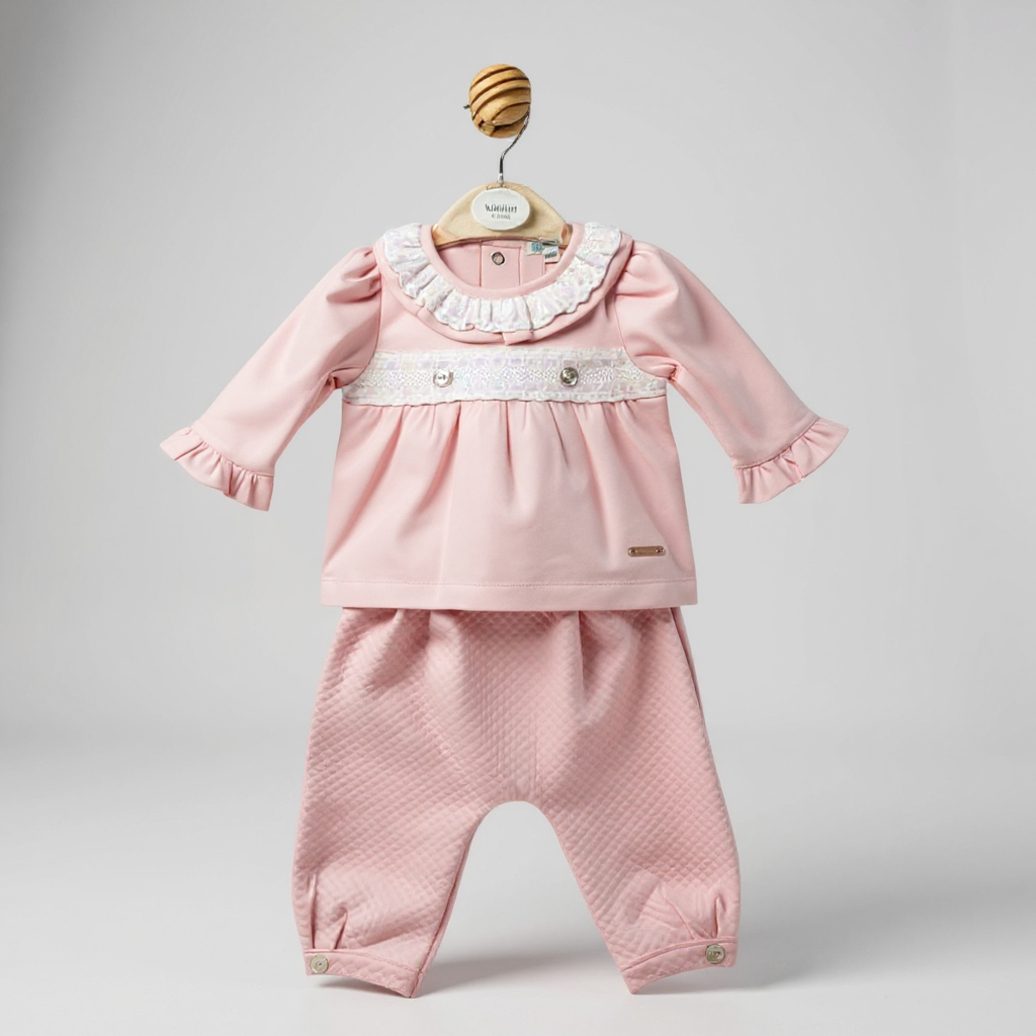 Mintini MB6686  MB6686P Diamond Top and Trousers(3-12 months)