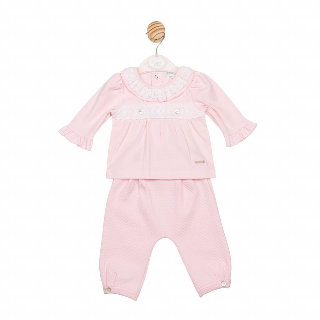 Mintini MB6686  MB6686 Diamond Top and Trousers(3-12 months)