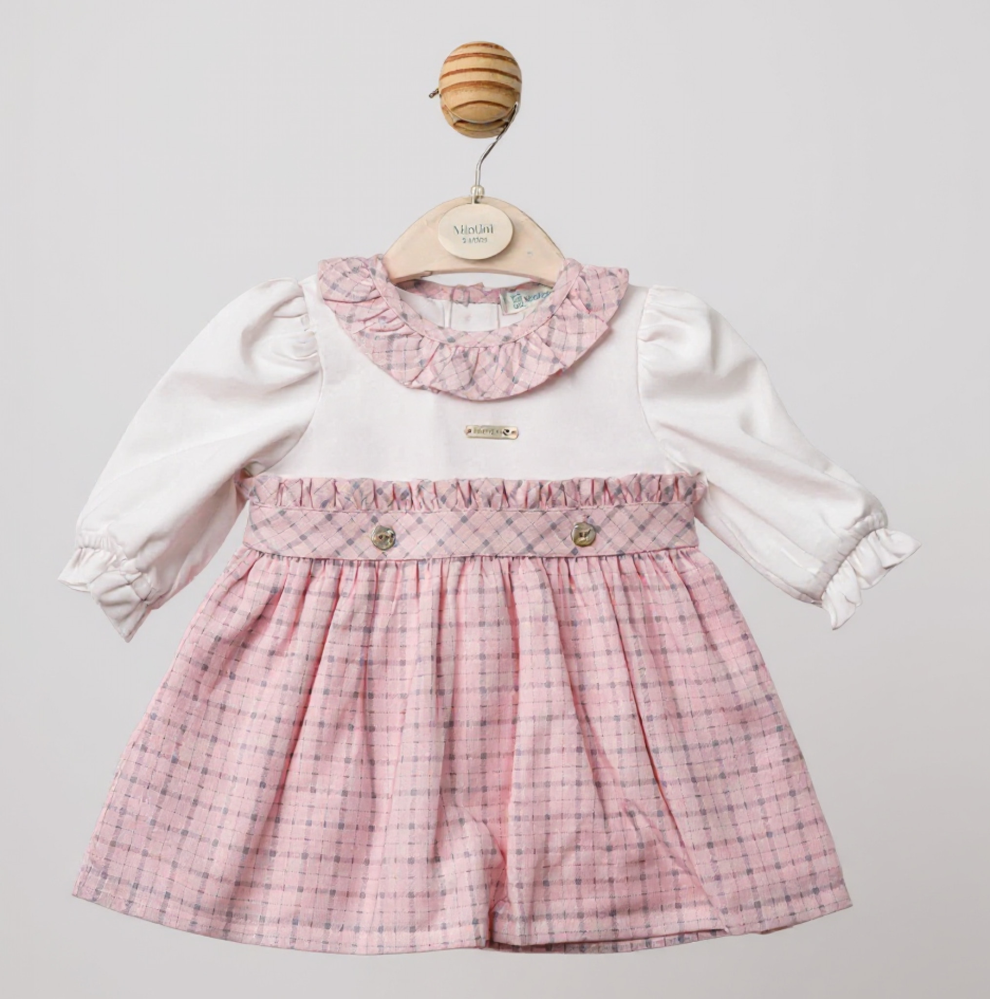 Mintini MB6731A  MB6731A Tartan Dress (12-24 months)