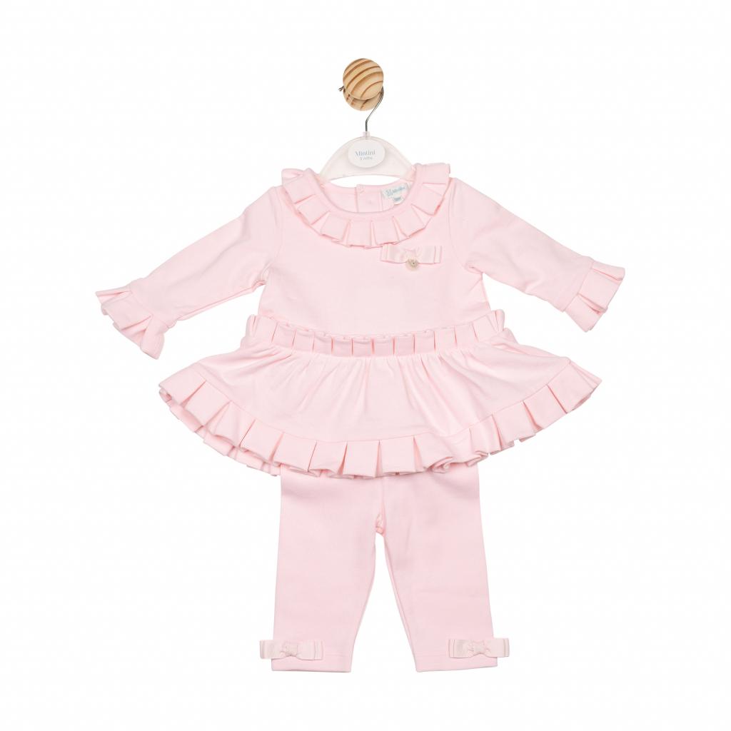 Mintini MB6759  MB6759 Pleated Tunic Set (3-9 months)