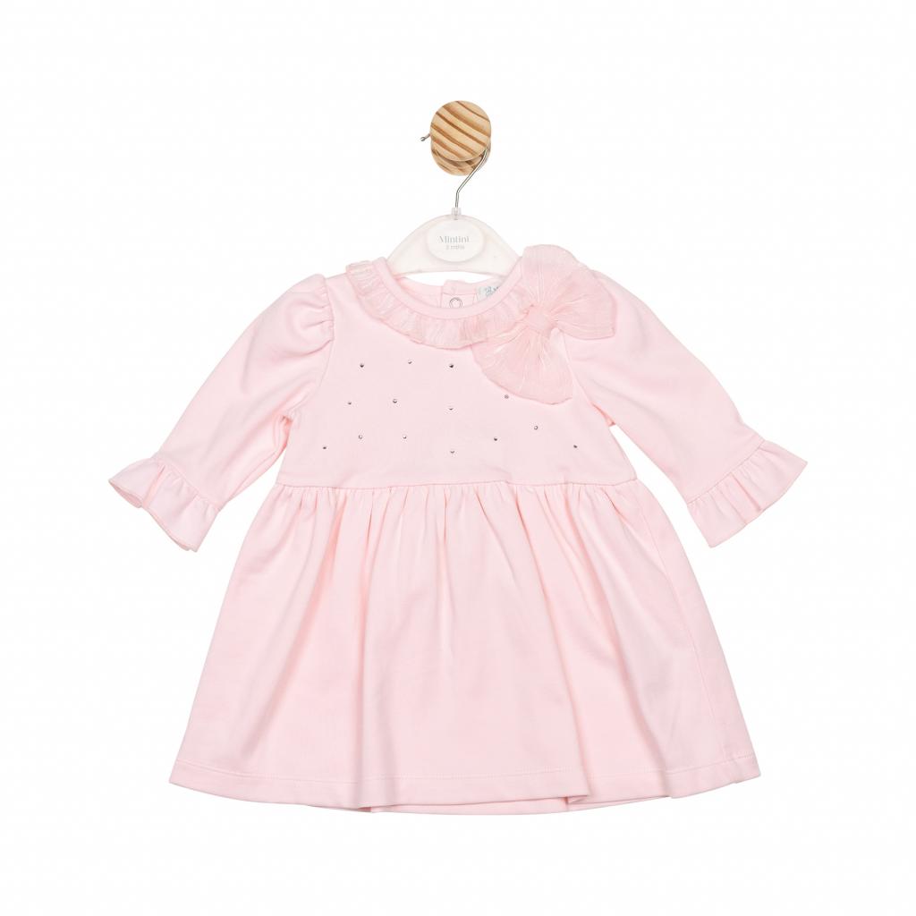 Mintini MB6775  MB6775 Bow and sparkle Dress (3-9 months)