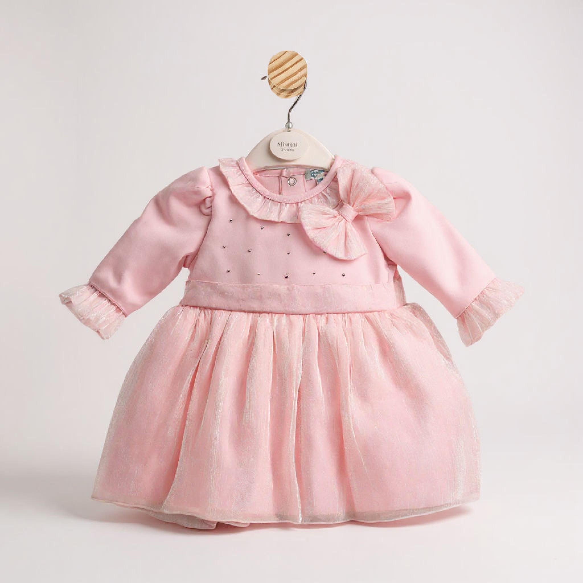 Mintini MB6776A  MB6776A Bow and sparkle Dress (12-24 months)