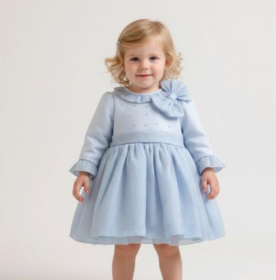 MB6782  Bow and Sparkle Dress  (3-9 months)